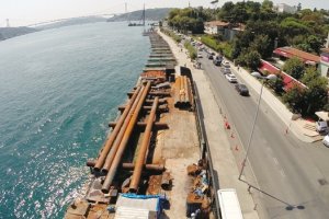 Emirgan’da Boğaz 8 metre daralıyor